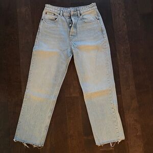 Zara straight legs cut jeans